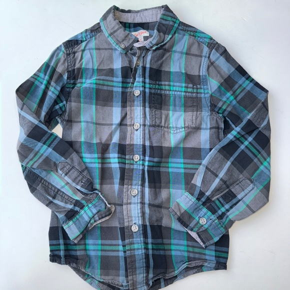 OLD NAVY CAT JACK Boys 6-7 4pc Bundle Long Sleeve Button Up Zip Up Shirts V7 - Picture 4 of 9